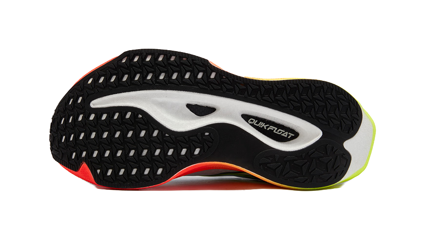 361° Cushioning Anti-Slip And Wear-Resistant Rebound Low-Top Carbon Plate Running Shoes Unisex Blue Orange Red 