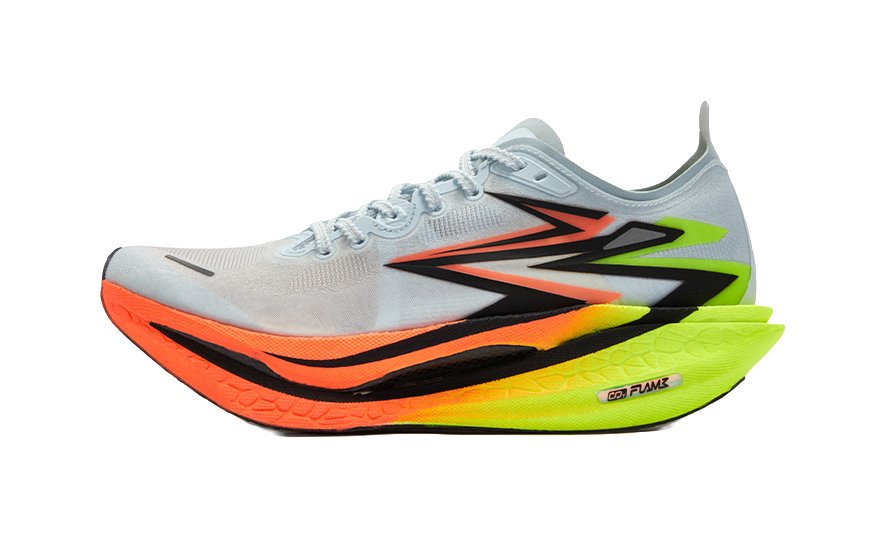 361° Cushioning Anti-Slip And Wear-Resistant Support Low-Top Running Shoes Unisex Blue Orange 