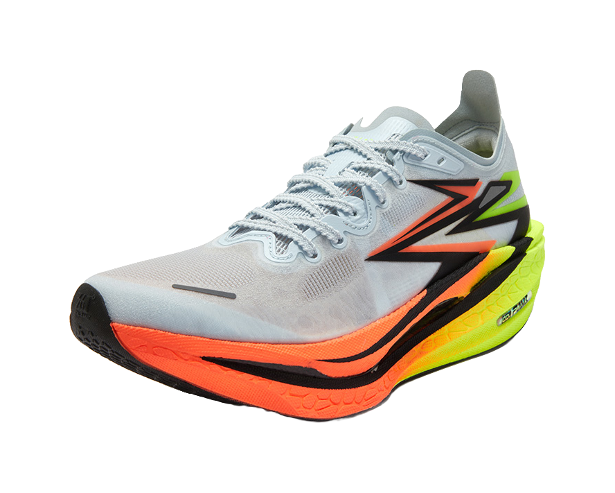 361° Cushioning Anti-Slip And Wear-Resistant Support Low-Top Running Shoes Unisex Blue Orange 