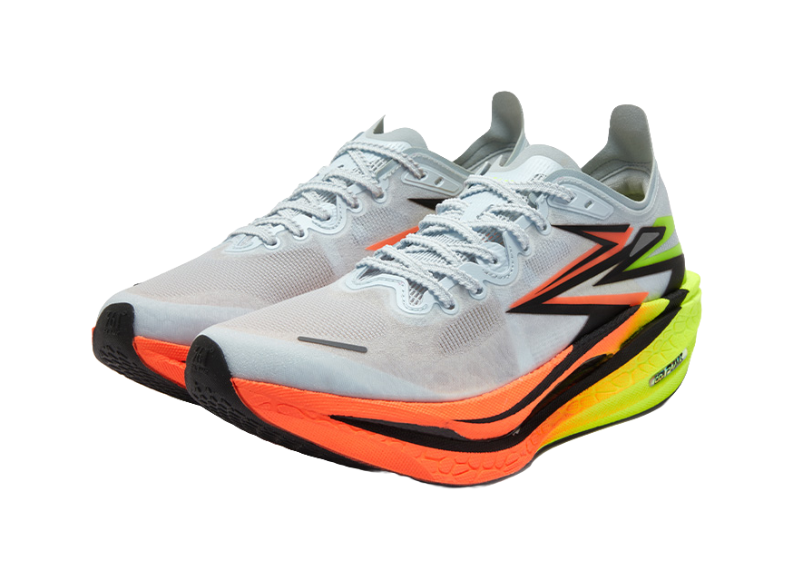 361° Cushioning Anti-Slip And Wear-Resistant Support Low-Top Running Shoes Unisex Blue Orange 