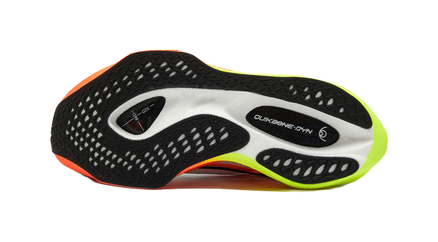 361° Cushioning Anti-Slip And Wear-Resistant Support Low-Top Running Shoes Unisex Blue Orange 