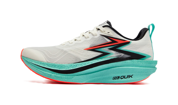 361° Cushioning, Slip Resistant, Abrasion Resistant, Rebound Low top Casual Marathon Running Shoes Unisex White Blue 