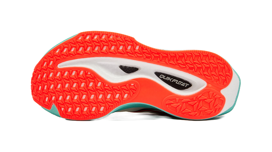 361° Cushioning, Slip Resistant, Abrasion Resistant, Rebound Low top Casual Marathon Running Shoes Unisex White Blue 