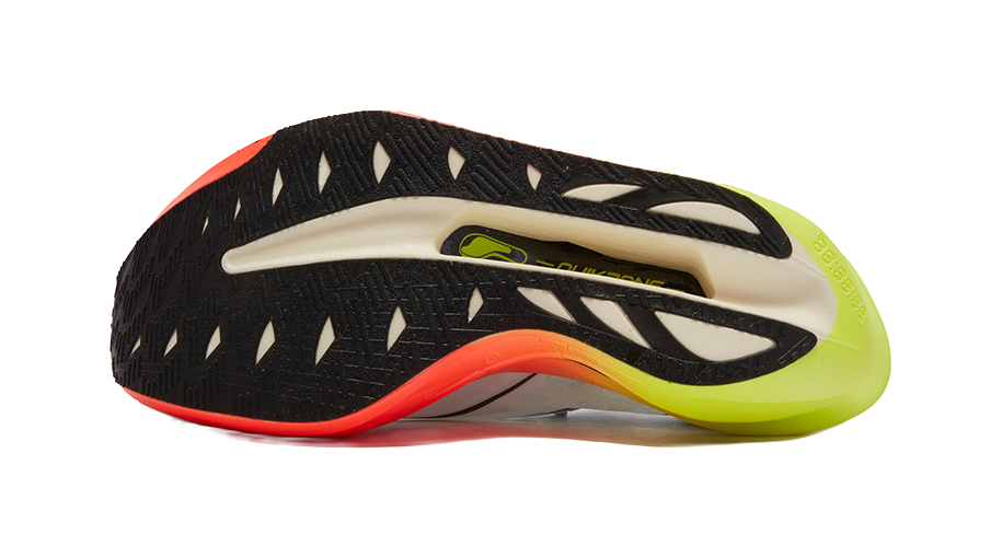 361° Cushioning, Slip Resistant, And Abrasion Resistant Low Top Casual Running Shoes Unisex Fluorescent Blaze Color 