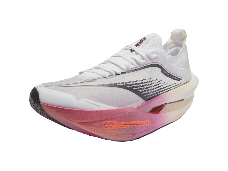 361° Cushioning, Slip Resistant, And Abrasion Resistant Low Top Casual Running Shoes Unisex Fluorescent Wisteria 