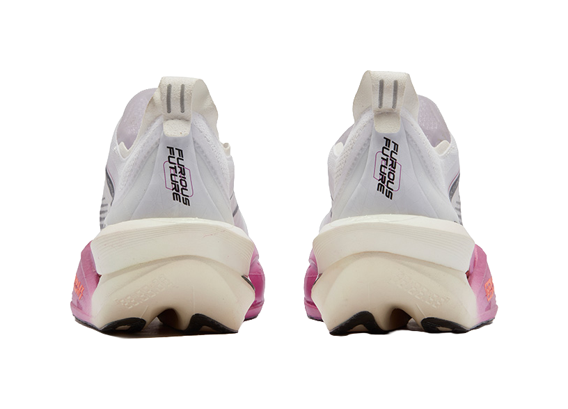 361° Cushioning, Slip Resistant, And Abrasion Resistant Low Top Casual Running Shoes Unisex Fluorescent Wisteria 