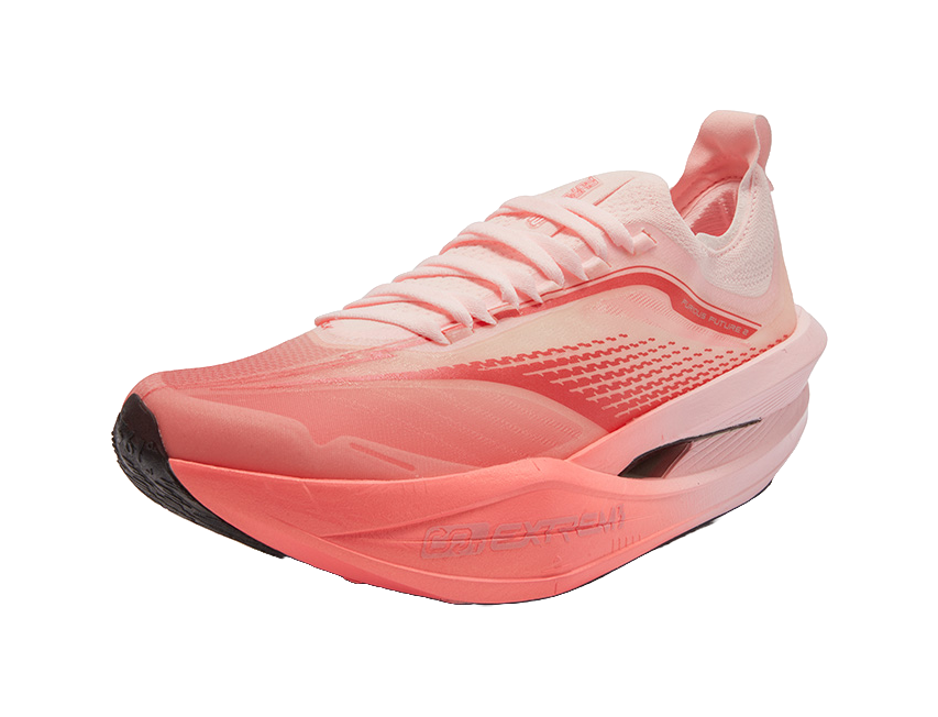 361° Cushioning, Slip Resistant, And Abrasion Resistant Low Top Casual Running Shoes Unisex Neon Light Coral 