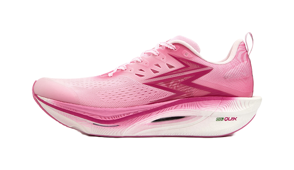 361° Flame 3 ET Cushioning Abrasion Resistant Breathable Slip Resistant Low Top Running Shoes Unisex Bubble Gum Pink 