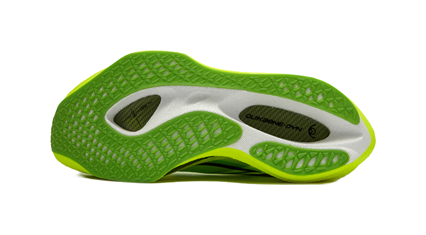 361° Flame 4 Cushioning, Slip Resistant, And Abrasion Resistant Low Top Casual Running Shoes Unisex Neon Solar Yellow 