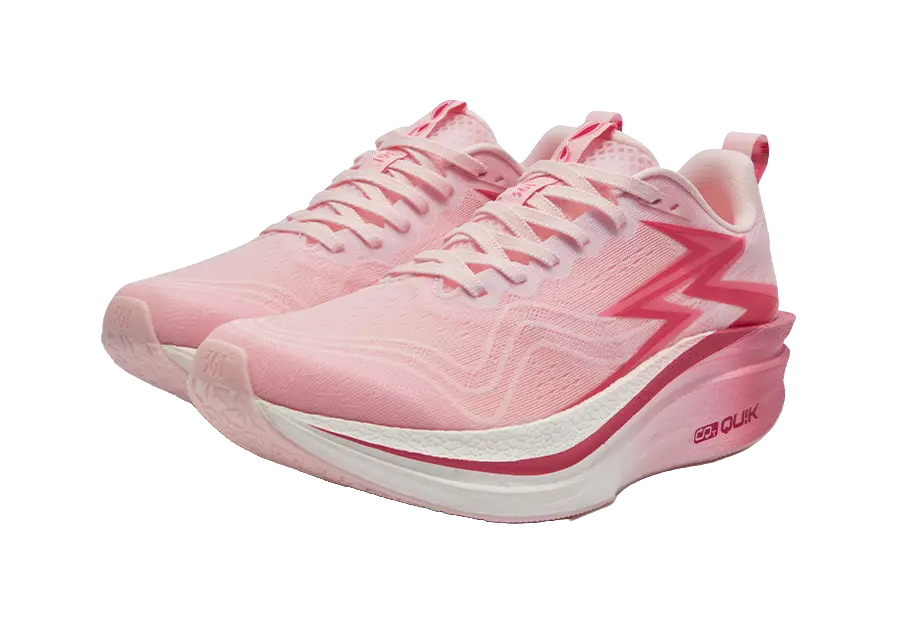 361° Flame 4MIX Cushioning Slip Resistant Abrasion Resistant Low top Carbon Plate Training Sprint Racing Running Shoes  vjsneaker.com