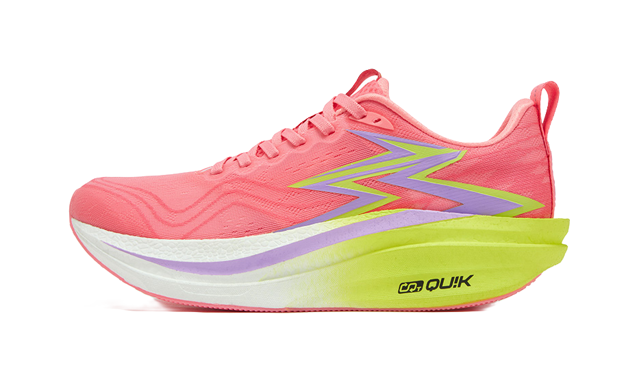 361° Flame 4MIX Running Shoes Unisex Low top Neon Light Coral, Purple Hydrangea 