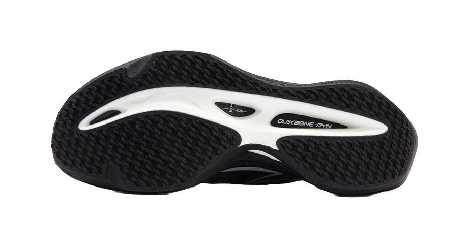 361° Fly Burn 3 Cushioning Abrasion Resistant Breathable Low top Running Shoes Unisex Obsidian Black 