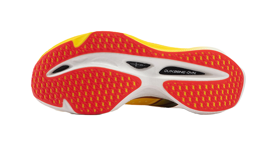 361° Fly Burn 3 Cushioning Anti-Slip And Wear-Resistant Low-Top Full-Length Carbon Plate Running Shoes Unisex Yellow 