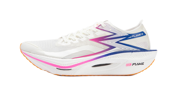 361° Fly Burn 3 Cushioning Anti-Slip Wear-Resistant Breathability Low-Top Running Shoes Unisex Fluorescent Blast Pink 