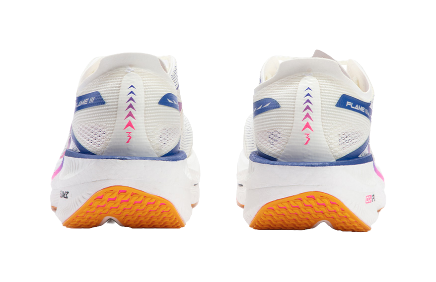 361° Fly Burn 3 Cushioning Anti-Slip Wear-Resistant Breathability Low-Top Running Shoes Unisex Fluorescent Blast Pink 