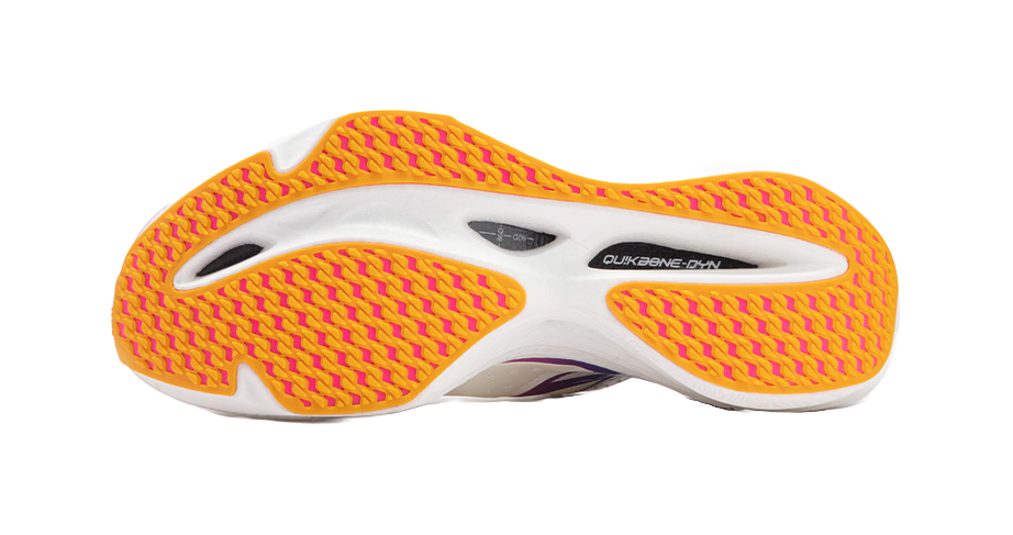 361° Fly Burn 3 Cushioning Anti-Slip Wear-Resistant Breathability Low-Top Running Shoes Unisex Fluorescent Blast Pink 