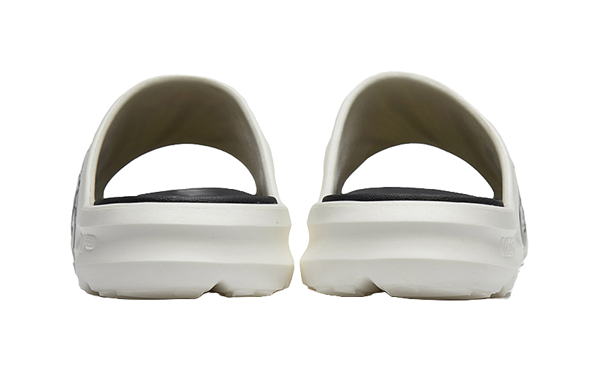 361° Quiet Slide Slippers Unisex White Black 