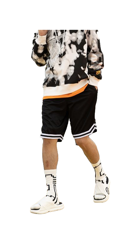 361° Quiet Slide Slippers Unisex White Black 