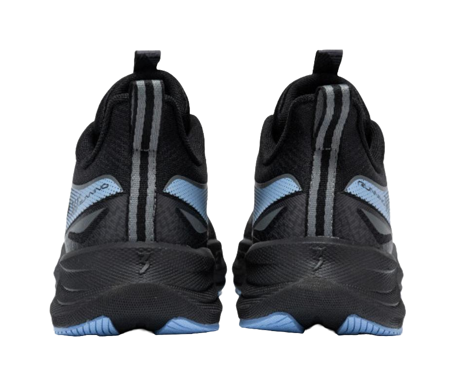 361° Speed Surge Float 1.0 Abrasion Resistant Breathable Slip Resistant Low top Casual Running Shoes Men's Black Blue 