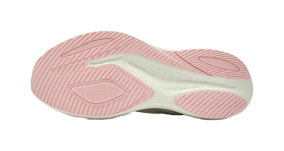 361° Speed Surge Float 1.0 Slip Resistant, Abrasion Resistant, Breathable Low top Running Shoes Women's White Blue Pink 