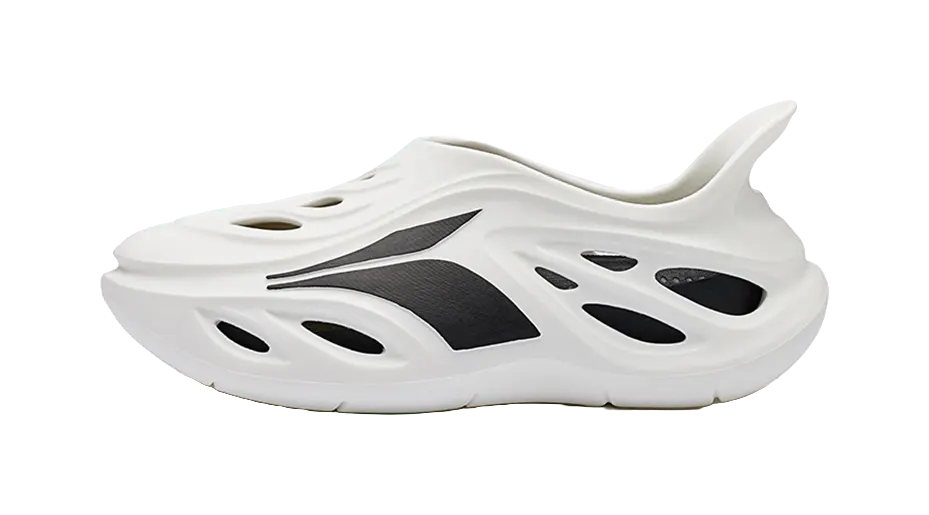 361° Whale Clogs Unisex White Black  VJSNEAKER