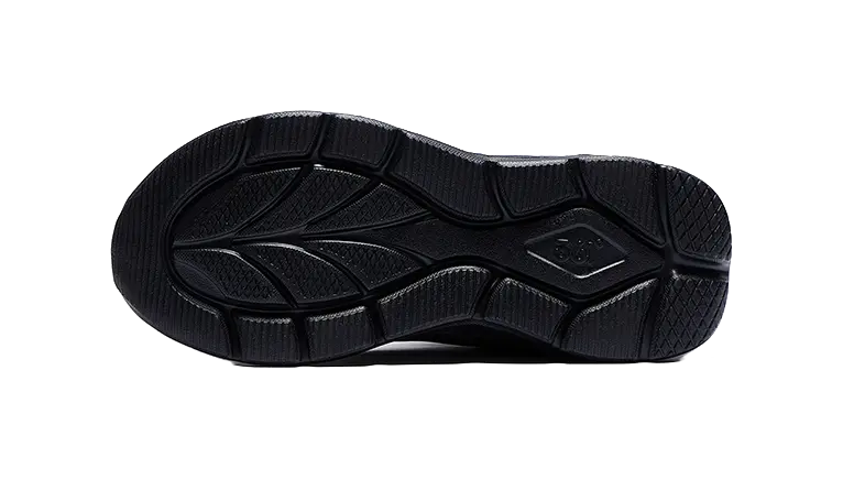 361°KIDS Synthetic Leather Slip Resistant Abrasion Resistant Low top Kids Running Shoes Black Green Kids  vjsneaker.com