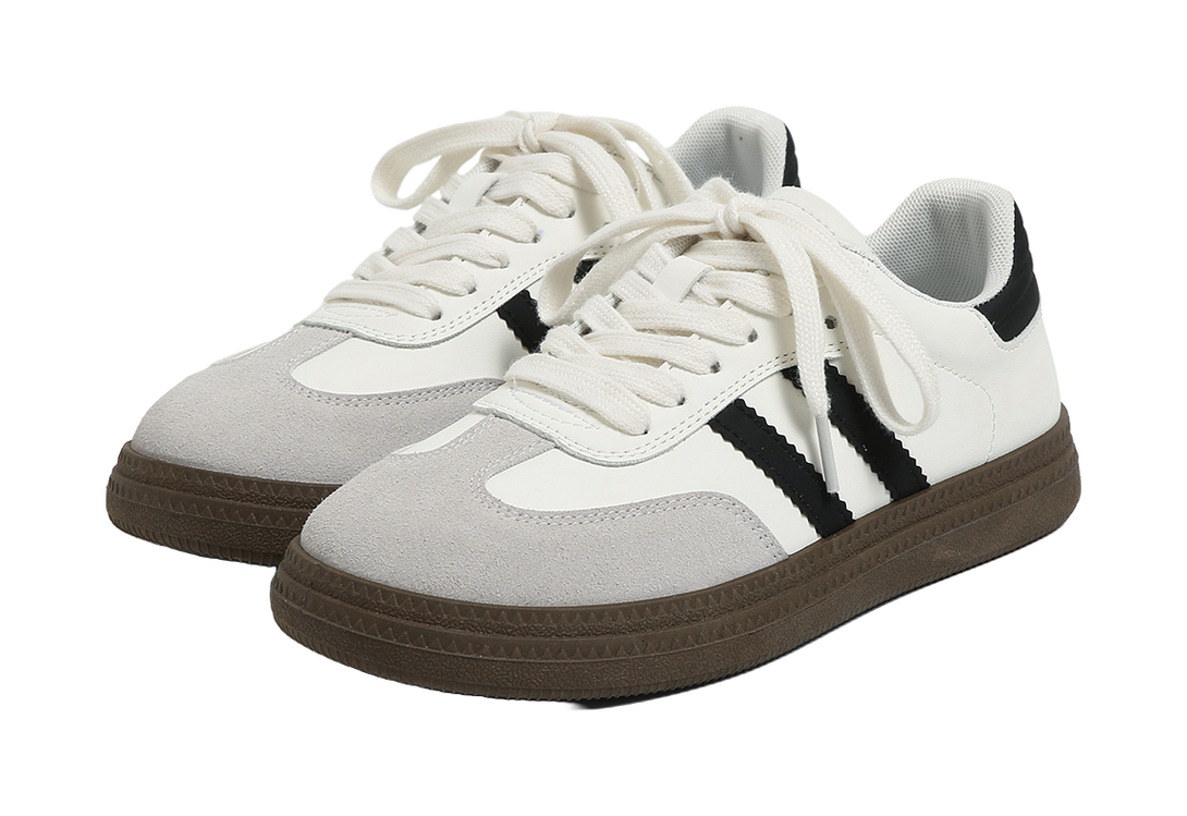 HUANQIU Slip Resistant, Abrasion Resistant, And Balanced Low top Skateboard Shoes Women's 