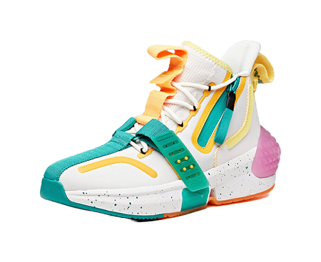 Dragon Ball Super x Anta Gotenks Dragon Ball Super Comfortable Slip Resistant Abrasion Resistant High top  vjsneaker.com