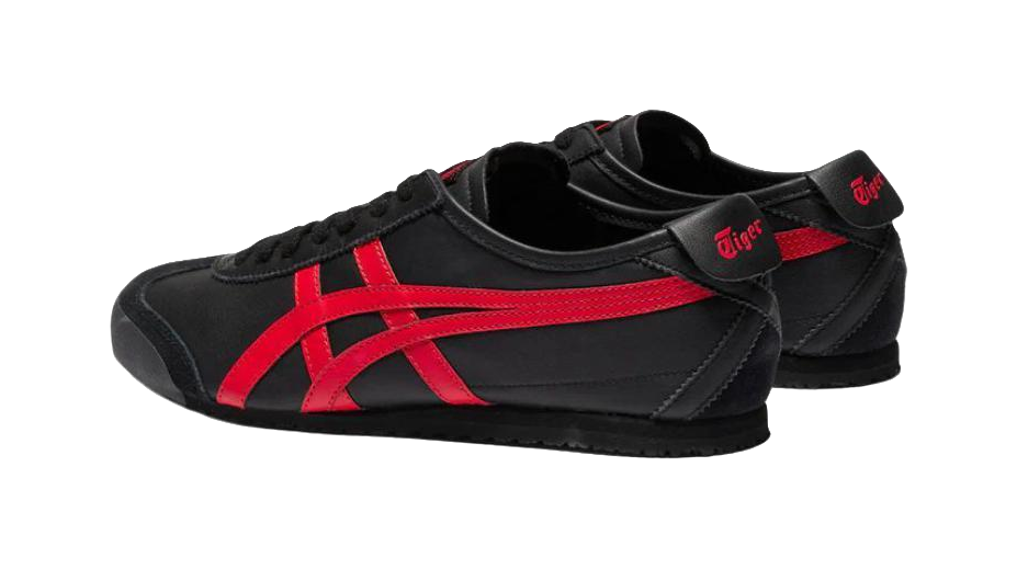 Onitsuka Tiger Mexico 66 Black Classic Red  vjsneaker.com