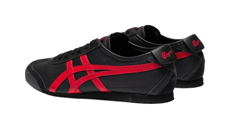 Onitsuka Tiger Mexico 66 Black Classic Red  vjsneaker.com