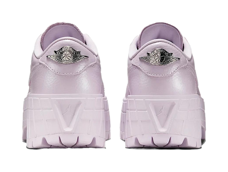 Jordan 1 Brooklyn Low Doll Metallic Silver Womens  vjsneaker.com