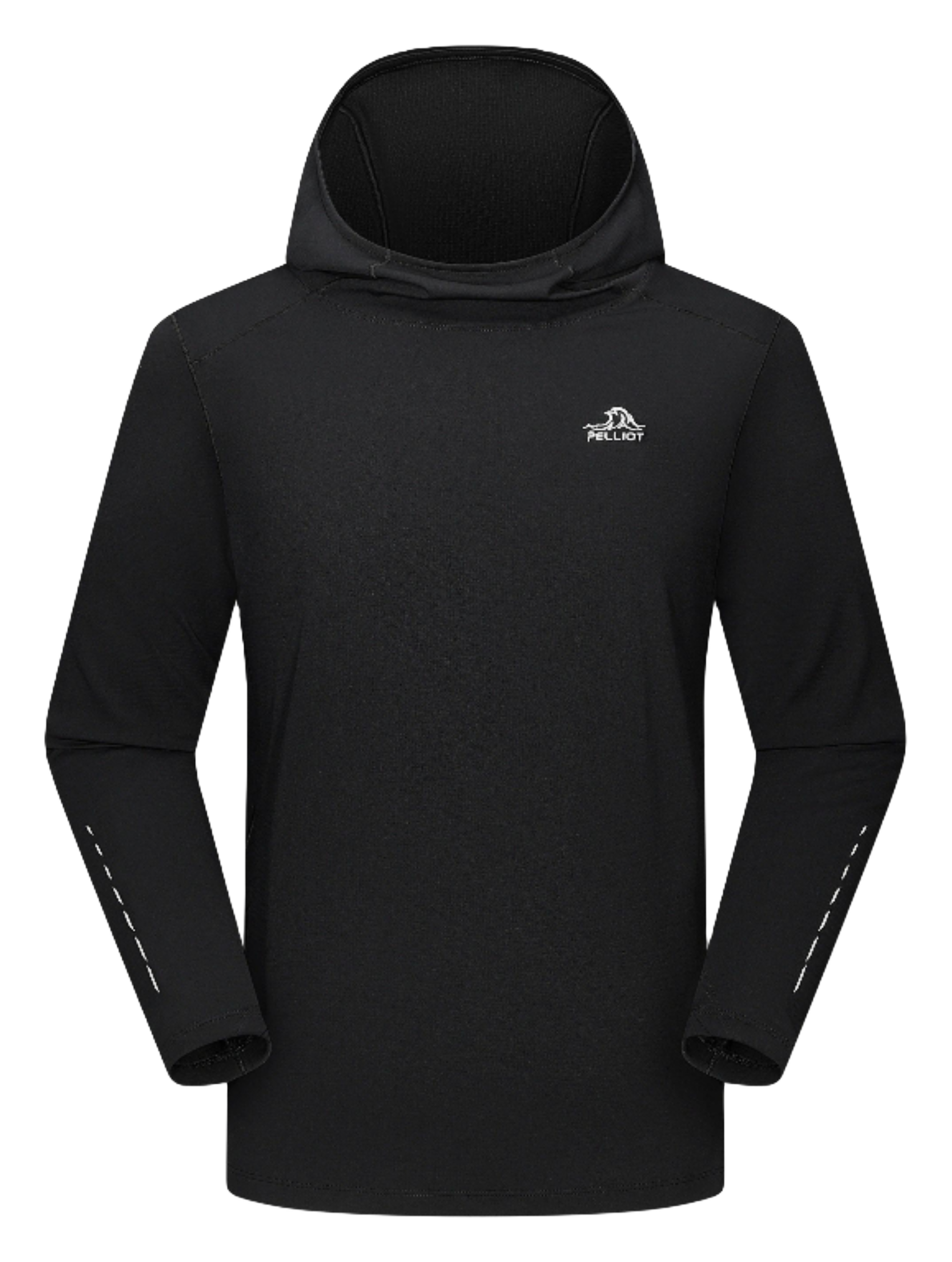 Boxi and PELLIOT City Outdoor Fast Drying Breathable Comfortable Antibacterial Running Fitness Clothing Sweat Absorbing and Moisture wicking Sports Top Bottom Versatile Long Sleeve Sweatshirt T-shirt for Men's Daily Commuting  vjsneaker.com