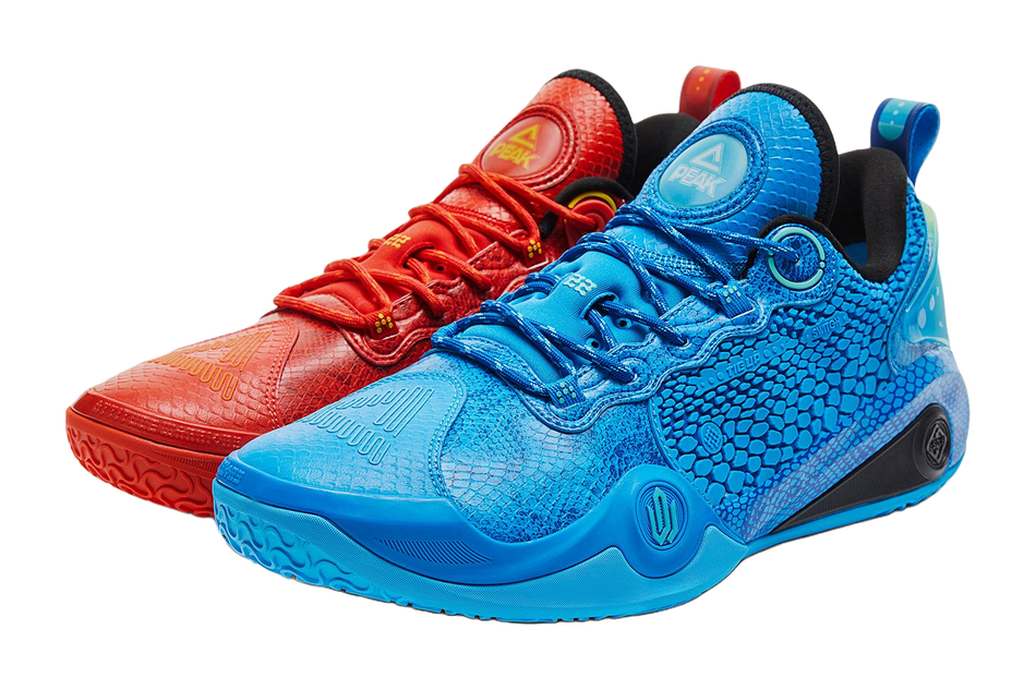 Peak Andrew Wiggins AW3 "Red Blue Mismatched" ET51003A - Basketball Shoe Unisex  VJsneaker