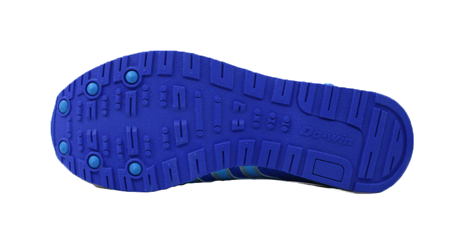 DO WIN Durable Breathable Low Top Running Shoes Unisex Blue 