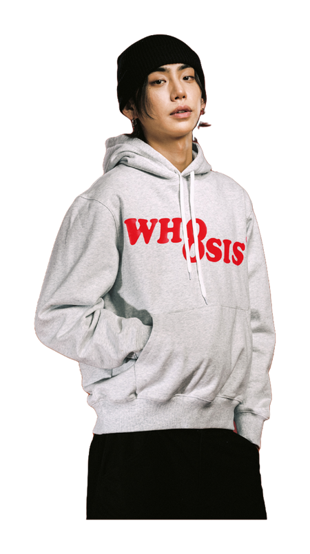 WHOOSIS Shining Color Phantom Logo Hoodie Casual Loose Versatile Letter Campus Warm Autumn/Winter Plus Velvet Hoodie Unisex  vjsneaker.com