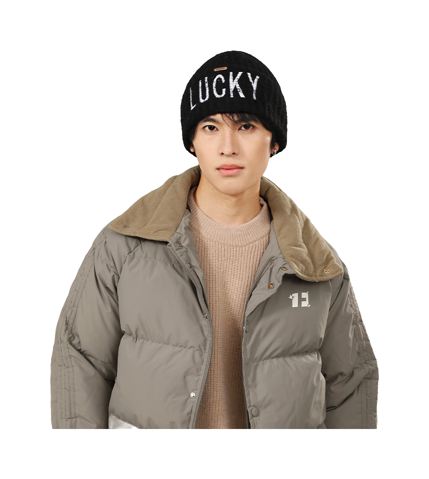 Peak Lucky Beanie Hat for Men and Women  vjsneaker.com