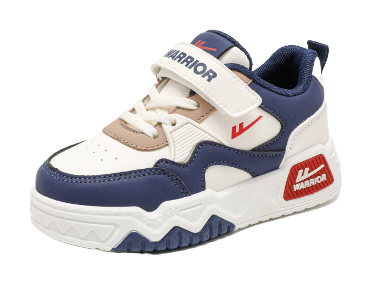 Warrior Boys Athletic Shoes Breathable Lightweight Cushioning Low top Girl Skateboard Shoes Kids  VJSNEAKER