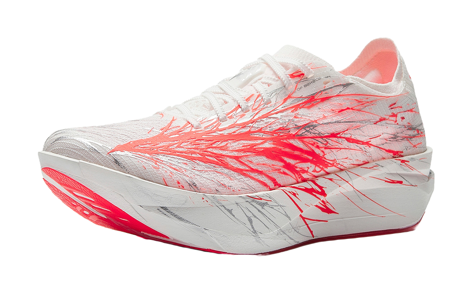 Anta C202 G9 2 "Heartbeat" 122635573R-1 - Running Shoe Women White Red