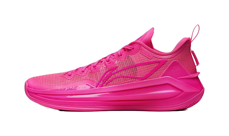 LiNing Liren 3 V2 PINK Durable Breathable Low-Top Basketball Shoes Unisex Fluorescent Luminous Pink  VJSNEAKER