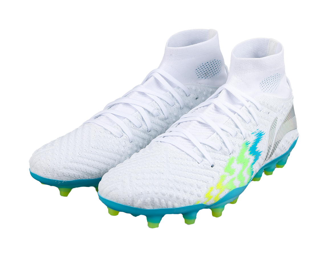 Li-Ning Shadow 2 "Green Color White" YSFU013-1 - Professional Multi-Ground Soccer Shoe Unisex