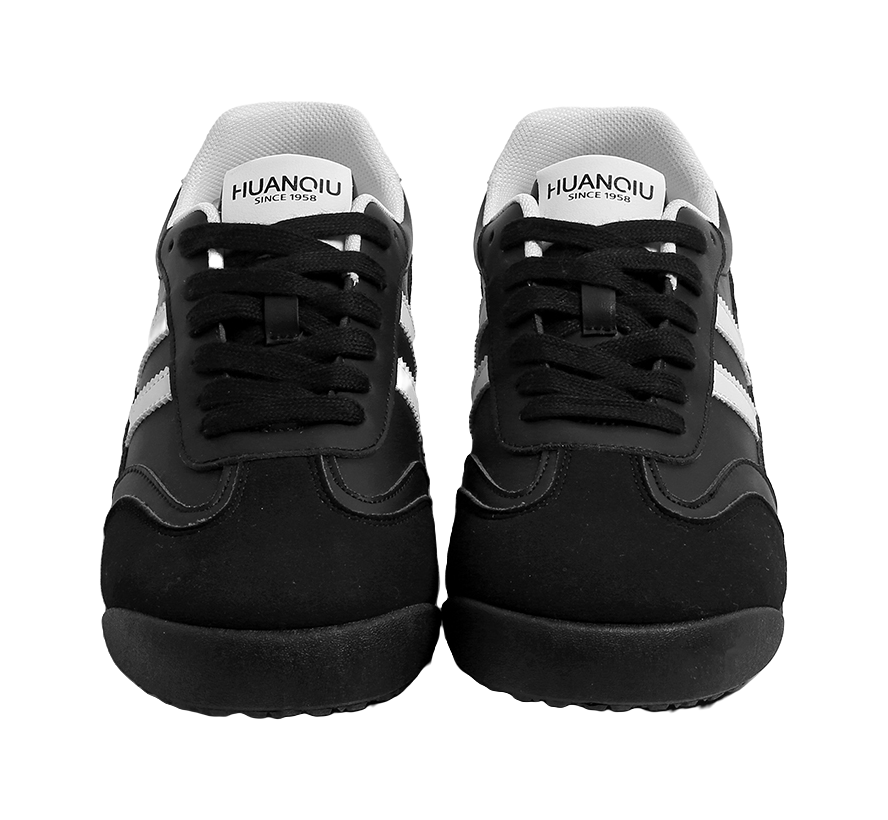 HUANQIU Slip Resistant Cushioning Abrasion Resistant Breathable Low top Skateboard Shoes Men's 