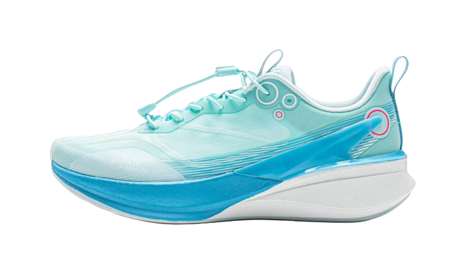 LINING YOUNG Red Hare 8 PRO Cushioning, Rebound, Breathable, Support Low Top Kids' Running Shoes Blue White Teenagers 