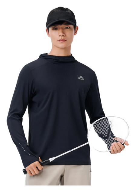 Boxi and PELLIOT City Outdoor Fast Drying Breathable Comfortable Antibacterial Running Fitness Clothing Sweat Absorbing and Moisture wicking Sports Top Bottom Versatile Long Sleeve Sweatshirt T-shirt for Men's Daily Commuting  vjsneaker.com