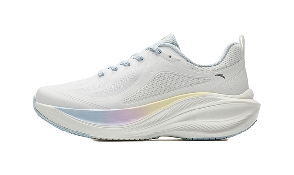 Anta Leaf 1.0 Slip Resistant Abrasion Resistant Low top Casual Running Shoes Women's Papyrus White 