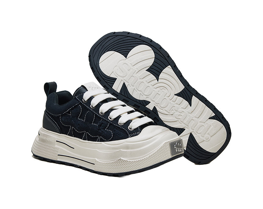 SHOOT BRAND Reprise Slip Resistant Abrasion Resistant Low top Canvas Shoes Unisex Black 