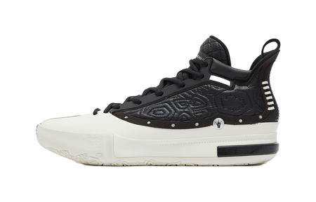 361° Joker 1 'Ace' Nikola Jokić - Basketball Shoes Men's Black White black and white