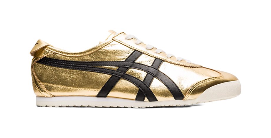 Onitsuka Tiger Mexico 66 Pure Gold/Black  vjsneaker.com