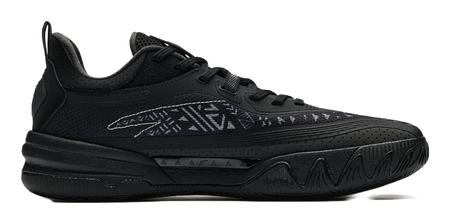 Anta KAI 1 TEAM "Black Warrior" 112541603R-6 - Kyrie Irving Basketball Shoe Unisex Black Gray