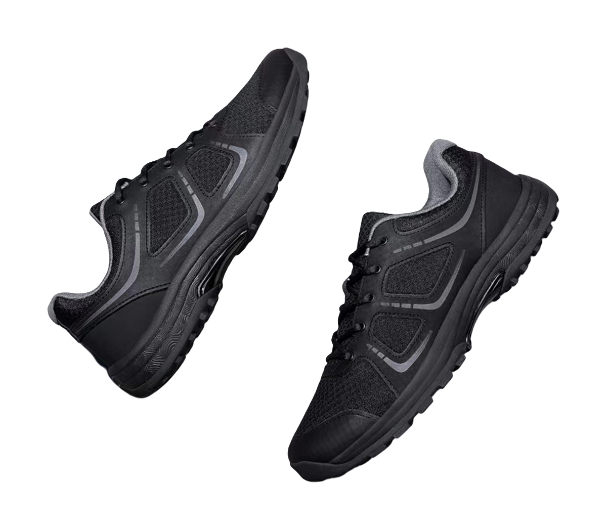 PEAK State Pole Shock Absorbers Slip Resistant Low top Training Shoes Mens Black  VJSNEAKER