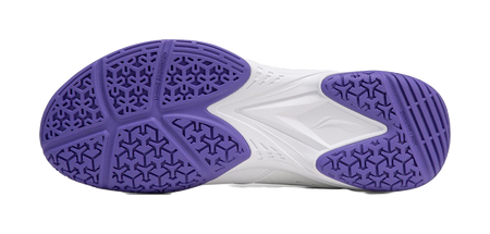 Li-Ning Ace V "White Purple" AYTT001-4 - Badminton Shoe Unisex